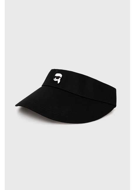 Karl lagerfeld baldachin de bumbac culoarea negru cu imprimeu