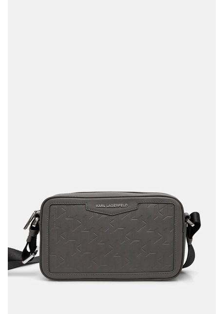 Karl lagerfeld borset de piele k loom culoarea gri a1m30067