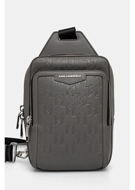 Karl lagerfeld borset de piele k loom culoarea gri a1m30398