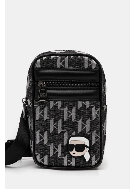 Karl lagerfeld borseta culoarea negru 551189 805922