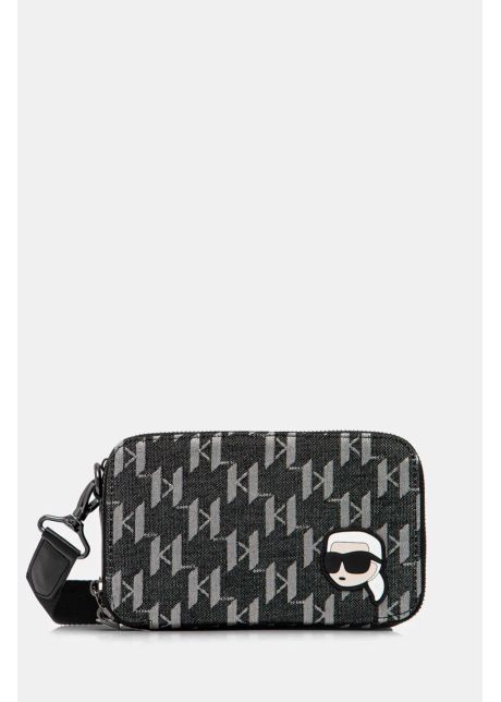 Karl lagerfeld borseta culoarea negru 551189 805927
