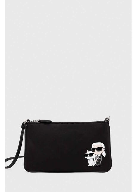Karl lagerfeld borseta femei culoarea negru
