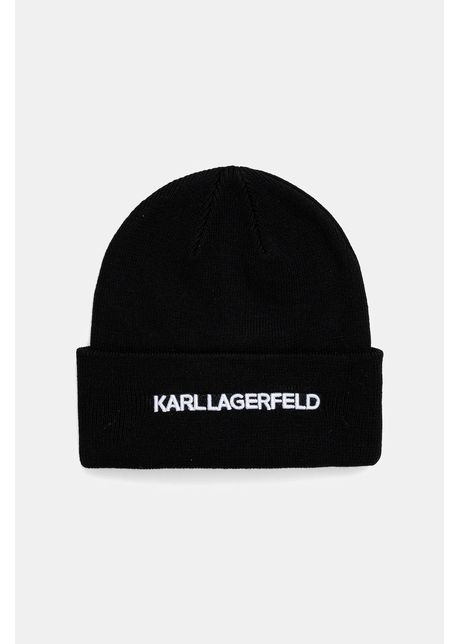 Karl lagerfeld c ciul din amestec de l n k essential culoarea negru din tricot gros a3m33159