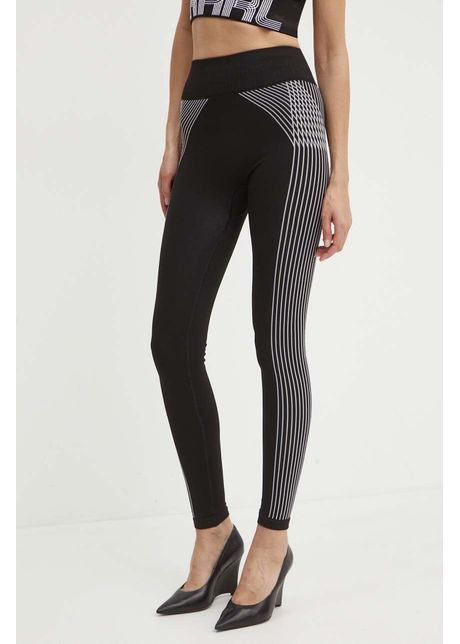 Karl lagerfeld colanti femei culoarea negru modelator 245w1051