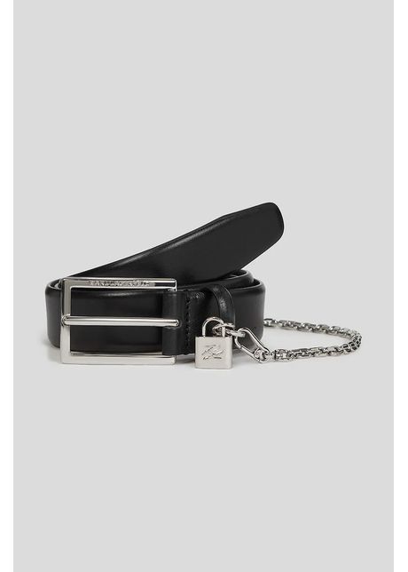 Karl lagerfeld curea de piele culoarea negru a3w33040