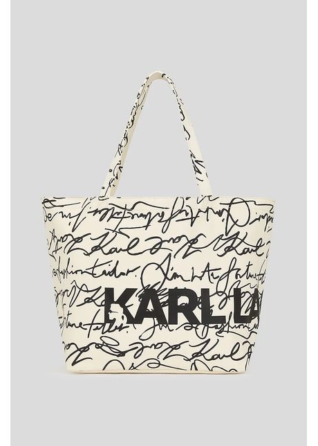 Karl lagerfeld geant de bumbac culoarea alb a3w50030