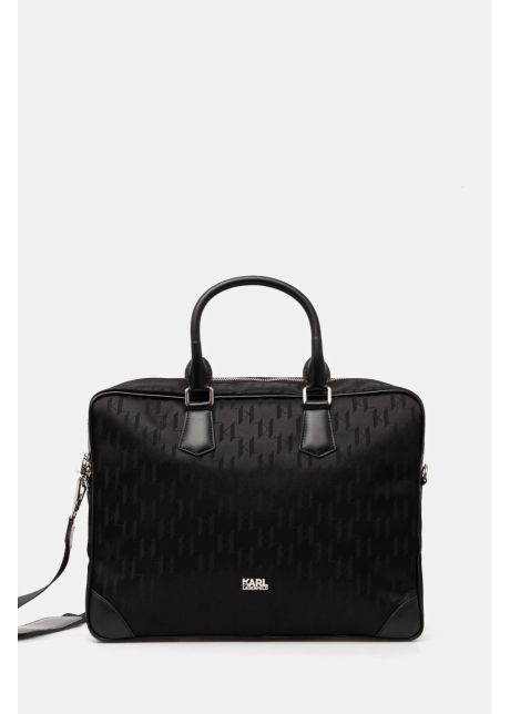 Karl lagerfeld geanta laptop culoarea negru 544117 805905
