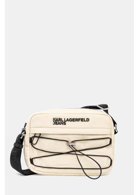 Karl lagerfeld jeans borseta culoarea bej a2m30116