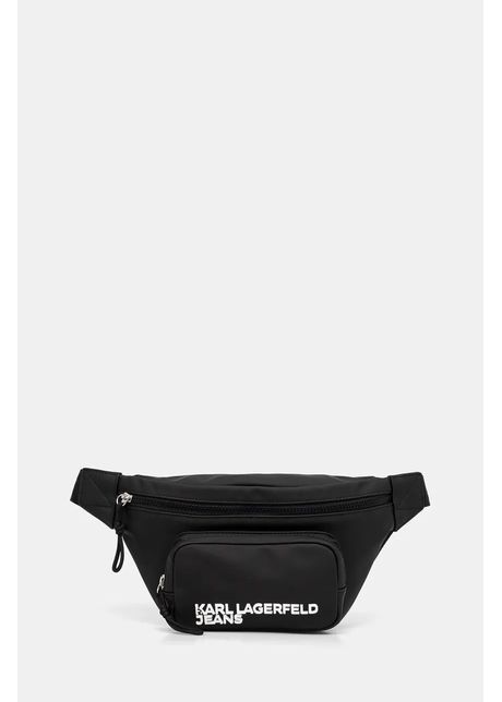 Karl lagerfeld jeans borseta culoarea negru 246d3080