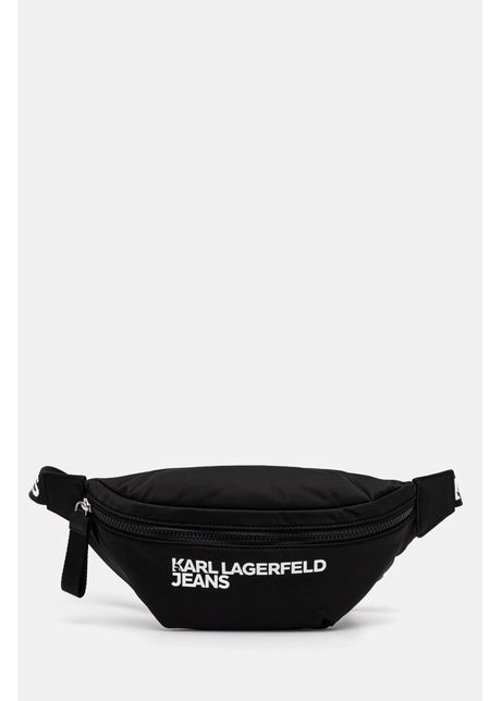 Karl lagerfeld jeans borseta culoarea negru a1w30427
