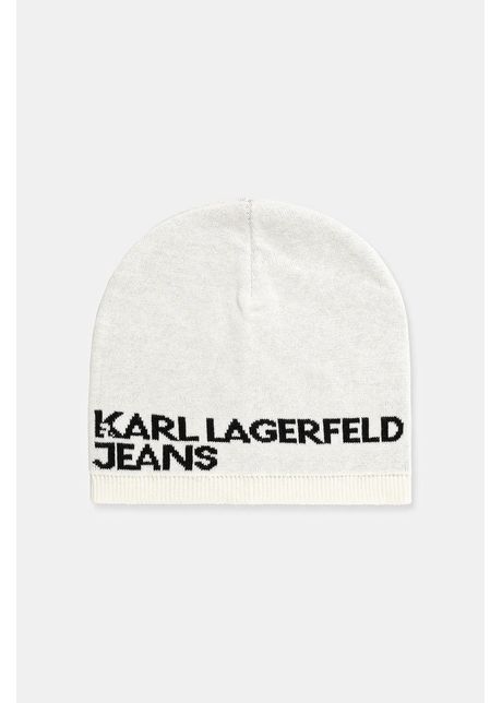 Karl lagerfeld jeans c ciul din bumbac culoarea bej bumbac din tesatura unia a3m33113
