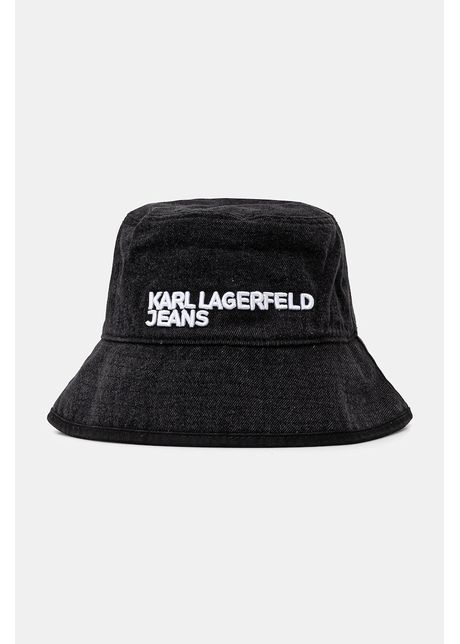 Karl lagerfeld jeans p l rie din denim culoarea negru bumbac a3m33107