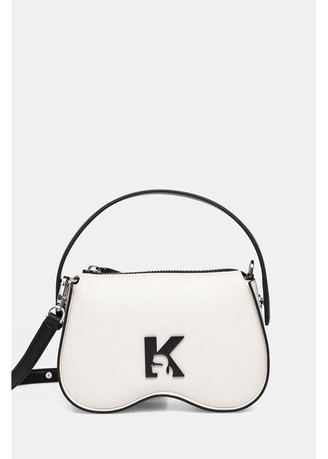 Karl lagerfeld jeans poseta culoarea alb 246j3032