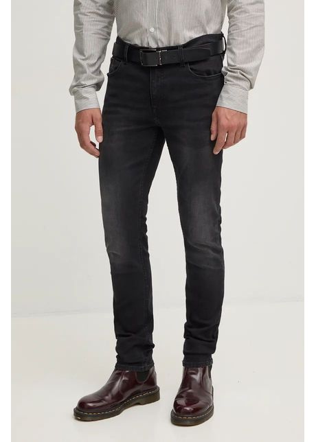 Karl lagerfeld jeansi barbati culoarea negru 544835 265801