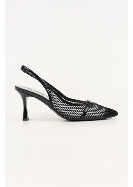 Karl lagerfeld pantofi cu toc sienna culoarea negru kl32704a