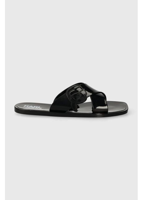 Karl lagerfeld papuci jelly iii nft femei culoarea negru kl80004n