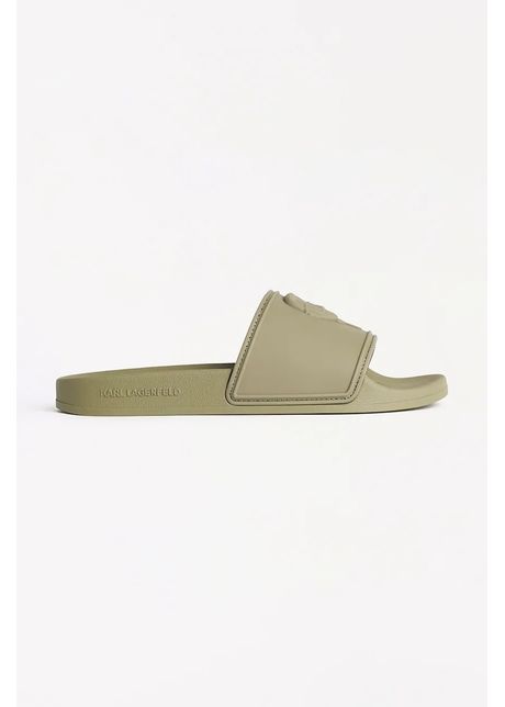 Karl lagerfeld papuci kondo culoarea verde kl70009a