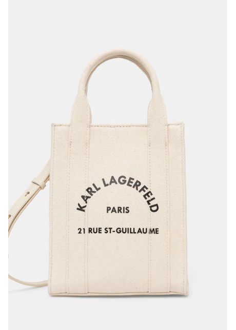 Karl lagerfeld poseta culoarea bej 246w3890