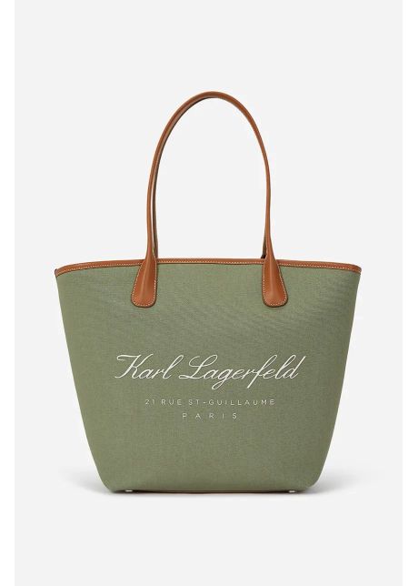 Karl lagerfeld poseta culoarea verde a1w46075