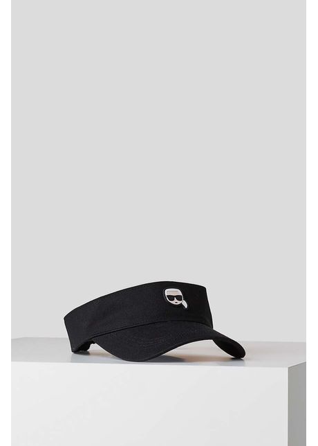 Karl lagerfeld sapca cozoroc culoarea negru cu imprimeu