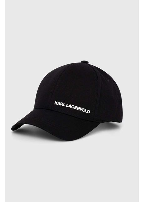 Karl lagerfeld sapca culoarea negru cu imprimeu 543123 805615