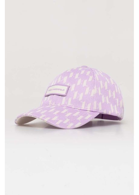 Karl lagerfeld sapca culoarea violet modelator