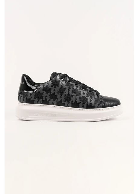 Karl Lagerfeld sneakers din piele KAPRI culoarea gri, KL52544A