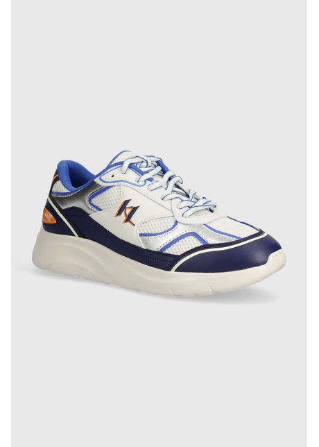 Karl lagerfeld sneakers din piele serger culoarea albastru marin kl53620