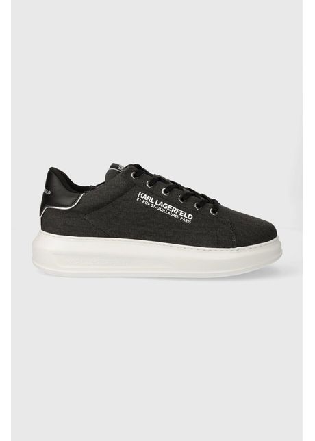Karl lagerfeld sneakers kapri mens culoarea negru kl52519