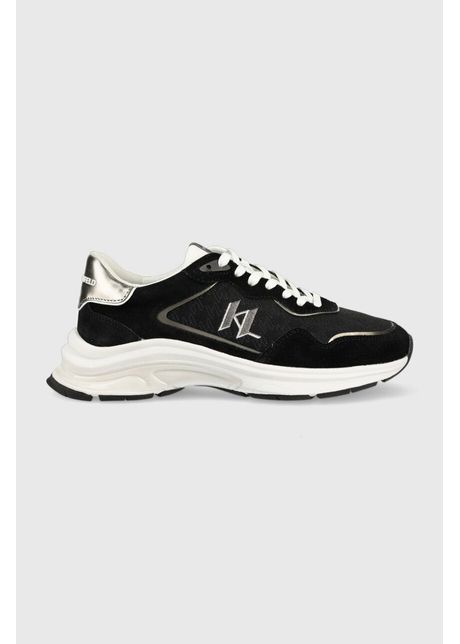 Karl lagerfeld sneakers lux finesse culoarea negru kl53165
