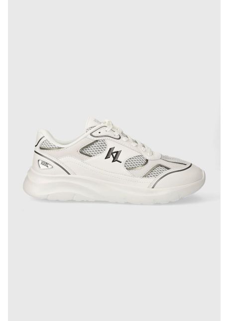 Karl lagerfeld sneakers serger culoarea alb kl53620
