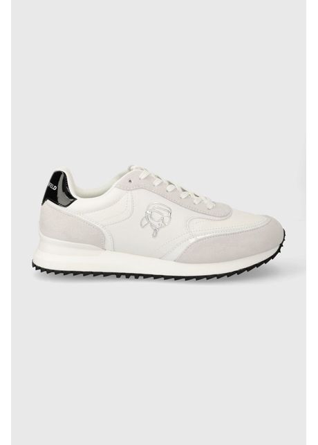 Karl lagerfeld sneakers velocitor ii culoarea alb kl52931n