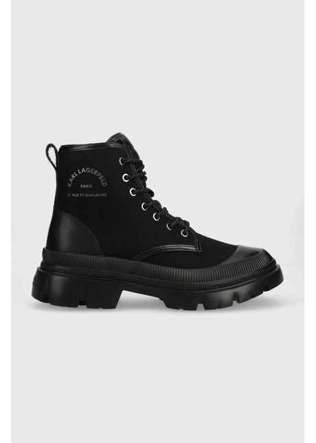 Karl lagerfeld teni i trekka mens barbati culoarea negru kl25251