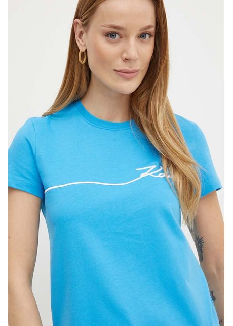 Karl lagerfeld tricou din bumbac femei 245w1706