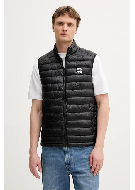 Karl lagerfeld vest culoarea negru de tranzitie 500590 505711