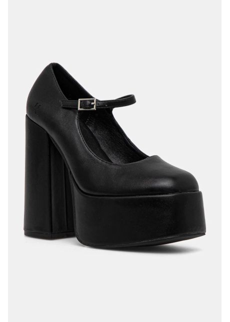 Koi footwear pumps culoarea negru cu toc drept dbp2