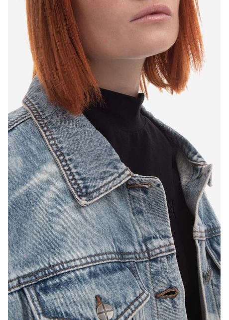 Ksubi geac din denim femei de tranzi ie oversized wps23jk006 denim