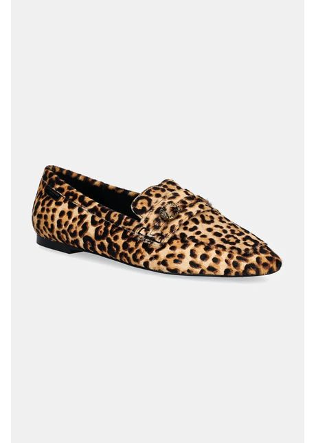 Kurt geiger london mocasini mayfair slim sq loafer femei culoarea maro cu toc plat 3472239109