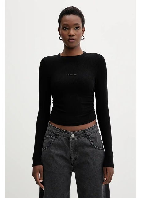 La Mania longsleeve culoarea negru, TIDAL
