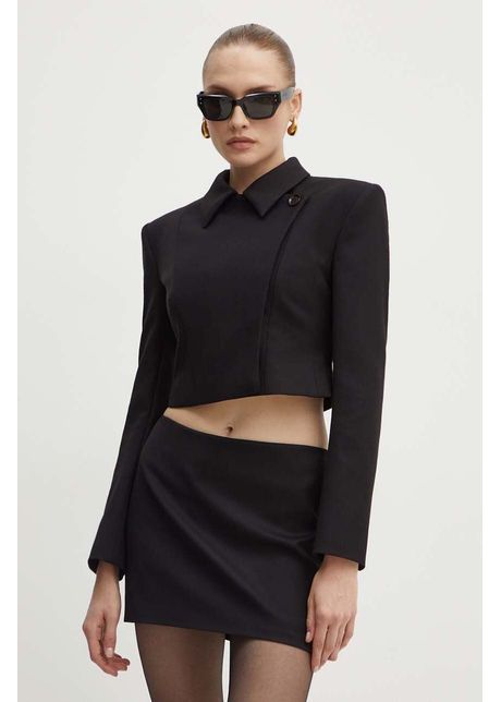 La mania sacou culoarea negru un singur rand de nasturi neted via
