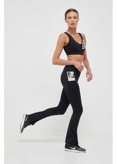 Labellamafia pantaloni de antrenament brave culoarea negru cu imprimeu
