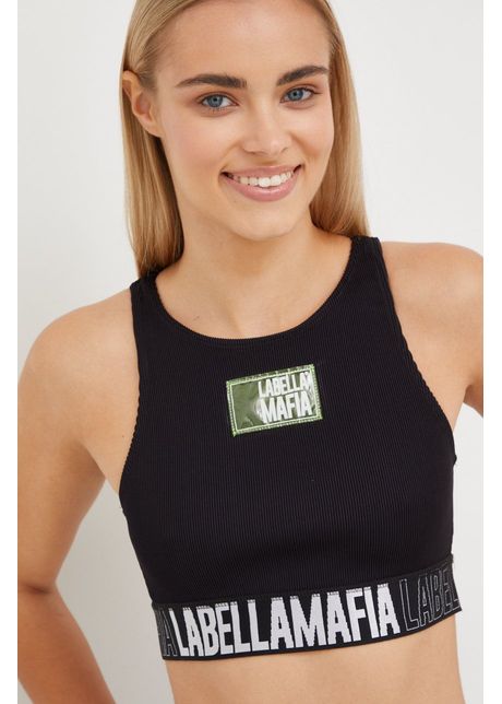 Labellamafia top de antrenament fan culoarea negru