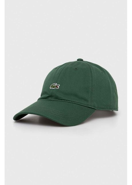 Lacoste apc de baseball din bumbac culoarea verde cu imprimeu rk0491 031