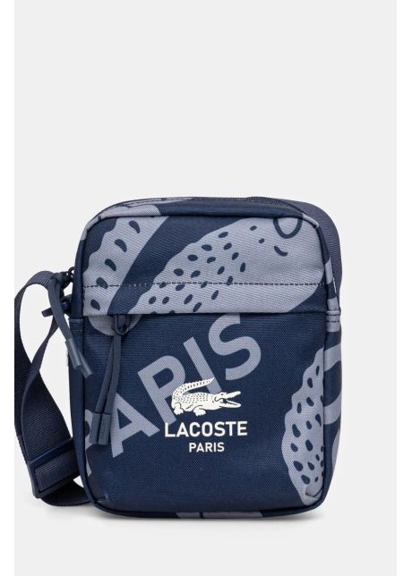 Lacoste borset culoarea bleumarin nu4968nz