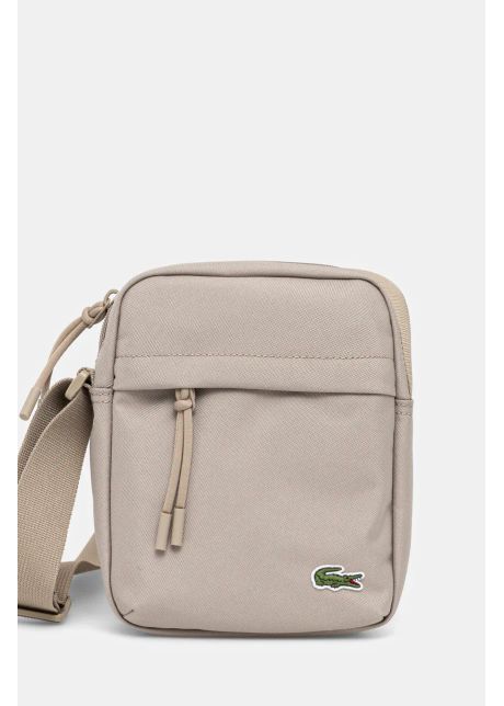 Lacoste borseta culoarea bej nu4788ne