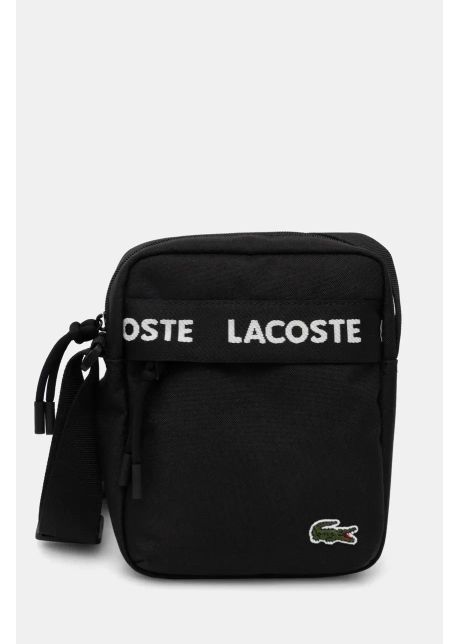 Lacoste borseta culoarea negru nu4686nz