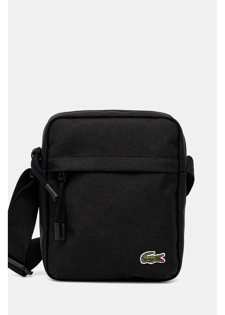Lacoste borseta culoarea negru nu4788ne
