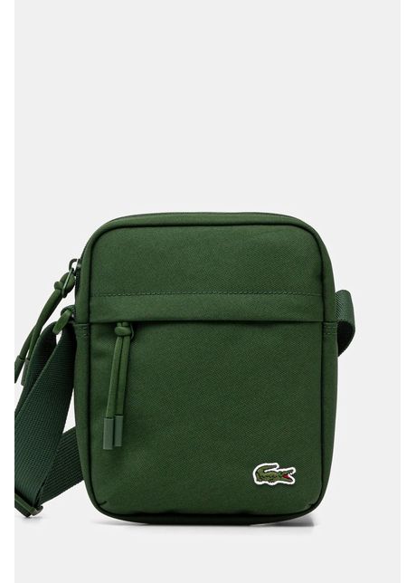 Lacoste borseta culoarea verde nu4788ne