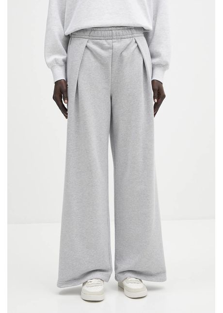 Lacoste pantaloni de bumbac culoarea gri, melanj, XF0114