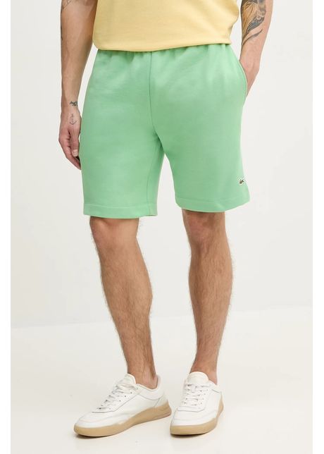 Lacoste pantaloni scurti barbati, culoarea verde